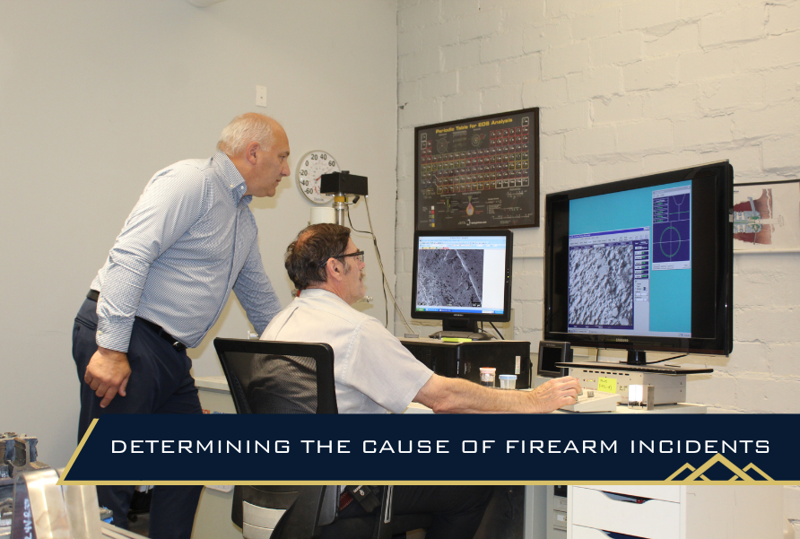Inspection to determe the cause of firearm incidents